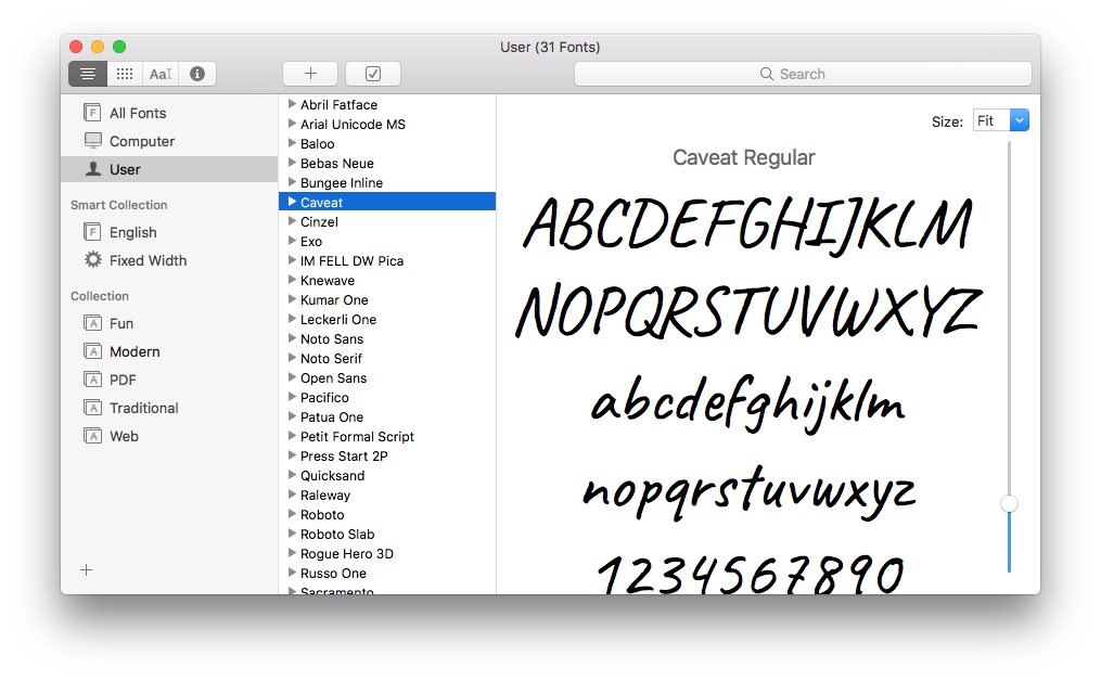 Cum se instalează fonturi noi în Mac OS X