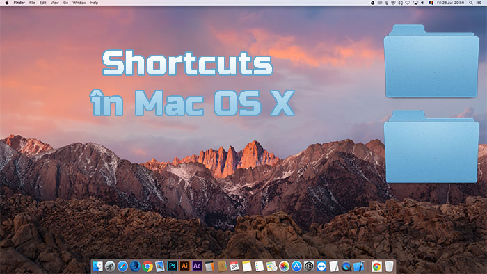 Cum se creează shortcut-uri - comenzi rapide în Mac OS X
