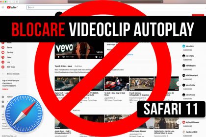 Cum să oprești redarea automată a videoclipurilor autoplay în Safari 11 - macOS High Sierra/Sierra