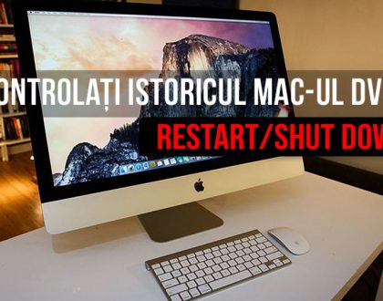 Cum să controlați istoricul Mac-ul dvs. - de cât timp este pornit sau de câte ori a fost închis/oprit sau repornit