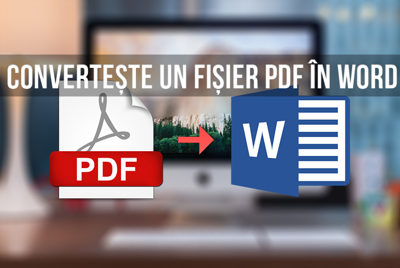 Cum se convertește un fișier PDF într-un document text editabil - doc, docx, txt, odt - GRATUIT