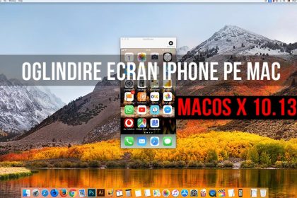 Oglindește ecranul iPhone-ului sau iPad-ului pe Mac cu aplicația gratuită QuickScreen