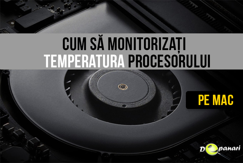 Cum se verifică - monitorizează temperatura procesorului pe Mac