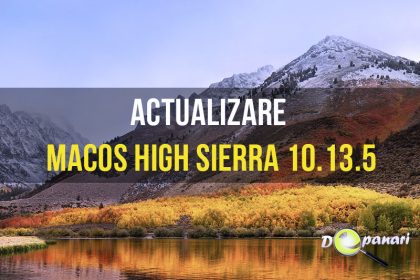 Apple a lansat actualizarea macOS High Sierra 10.13.5 - Macul dvs. se poate conecta la mesajele din iCloud