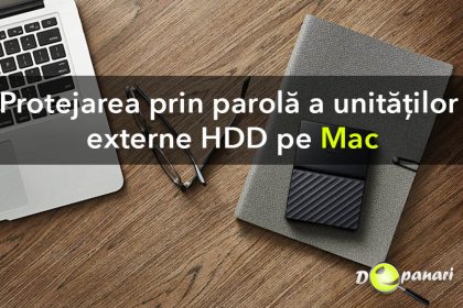 Cum să vă protejați unitatea externă - HDD - hard disk-ul prin parola - criptare pe Mac