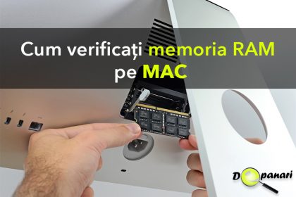 Cum se verifică memoria RAM de probleme - erori pe Mac