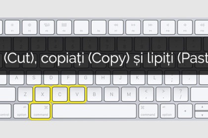 Cum să tăiați (Cut), copiați (Copy) și să lipiți (Paste) pe Mac